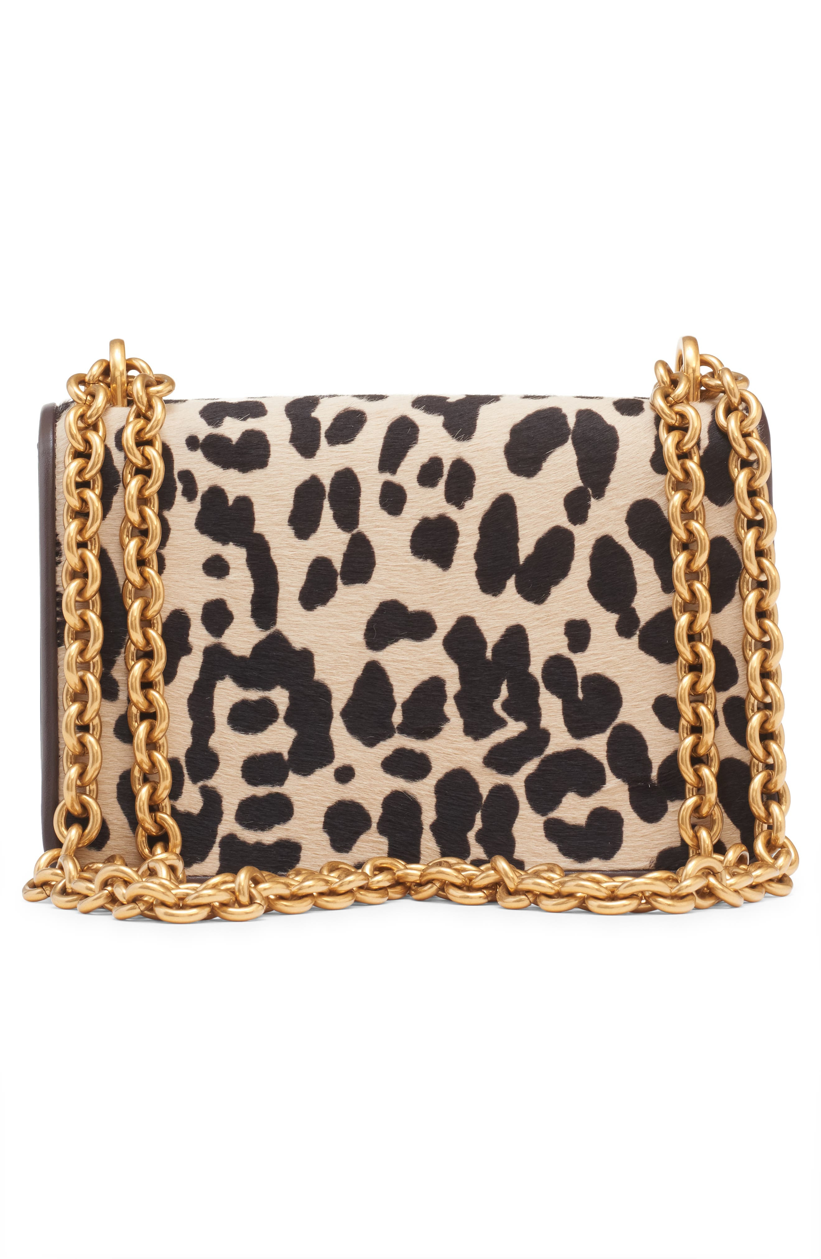 Valentino Garavani Small Vain Genuine Calf Hair Shoulder Bag in Naturale Testa Di Moro at Nordstrom - 4