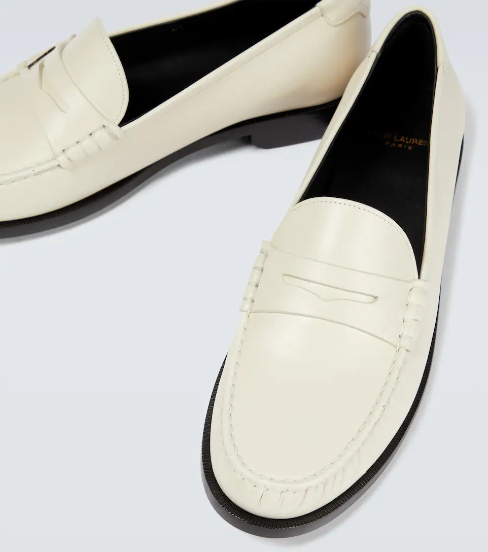 Le Loafer leather penny loafers - 3
