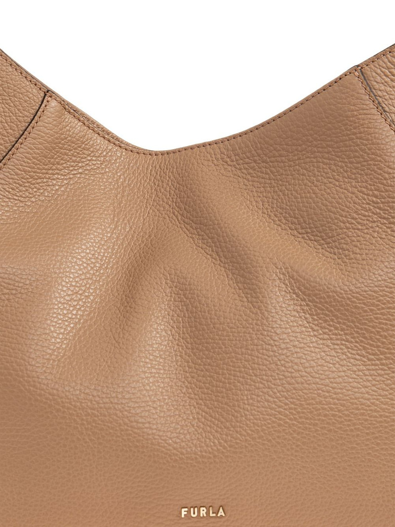 medium Lara leather tote bag 6