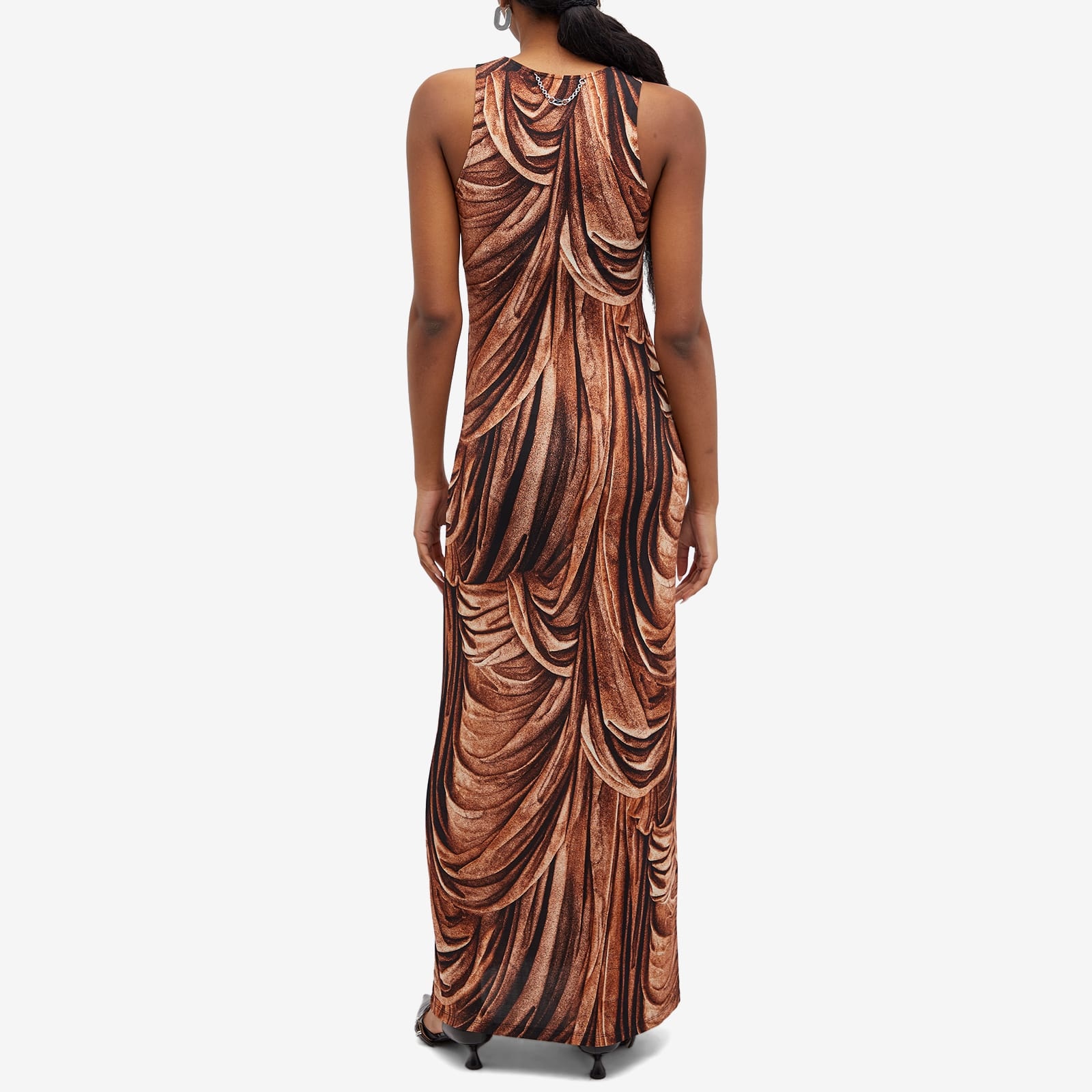 Paco Rabanne Drape Maxi Dress - 3