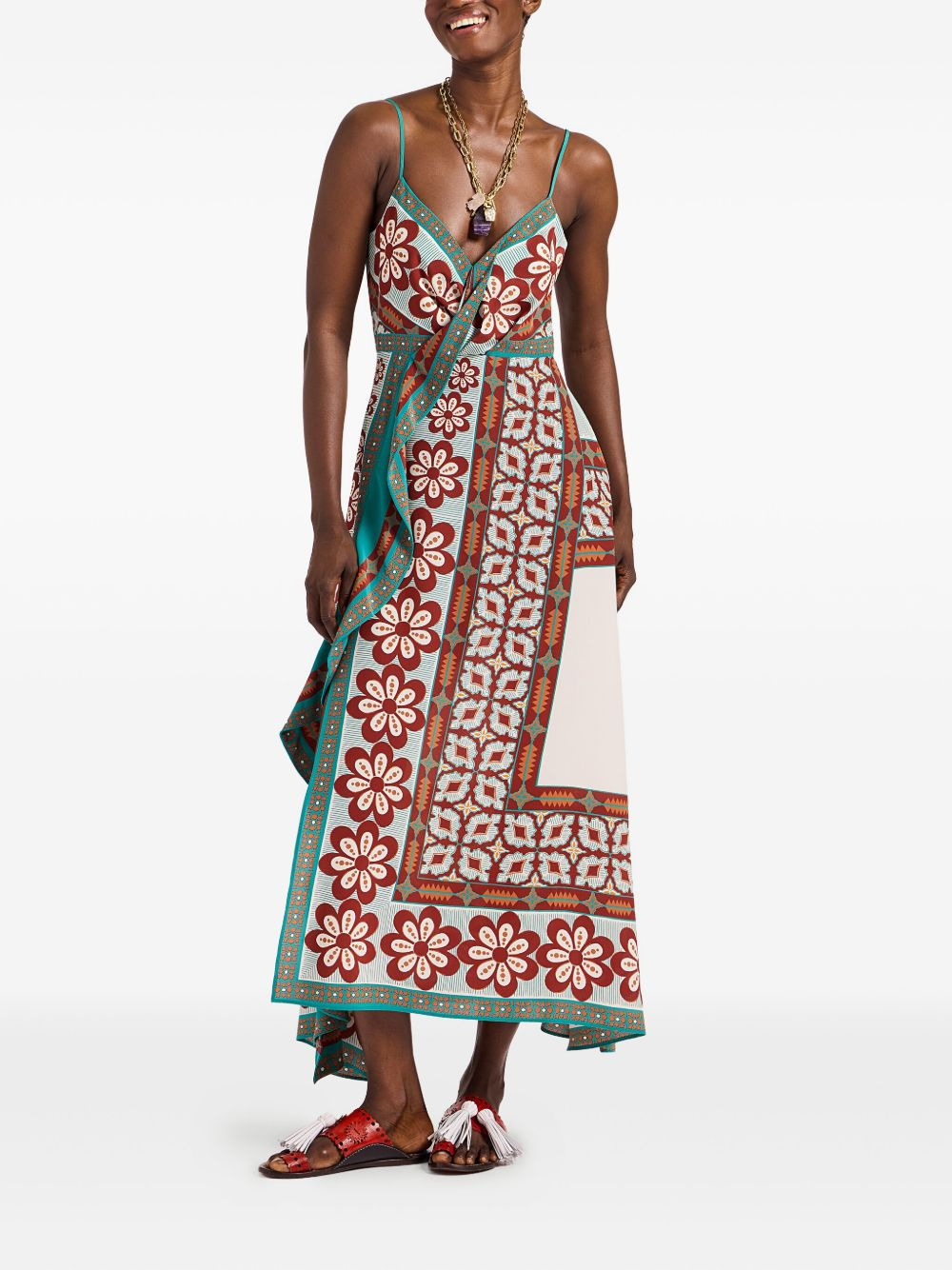 Turn Around floral-print maxi dress - 2