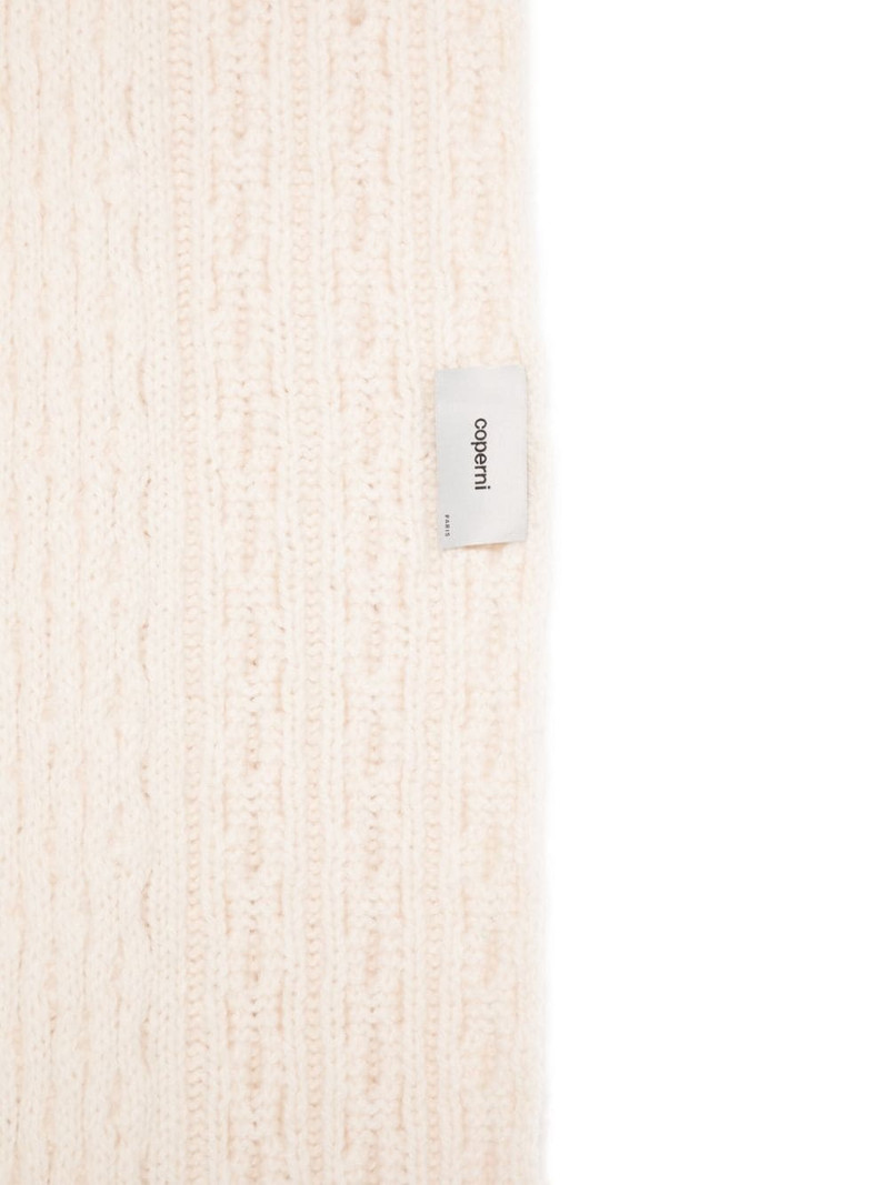 COPERNI Aran-knit scarf outlook