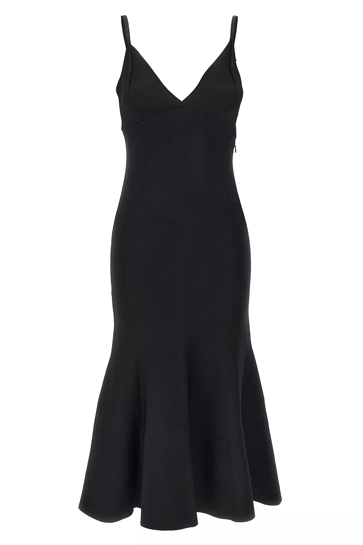 Stretch knit midi dress - 4