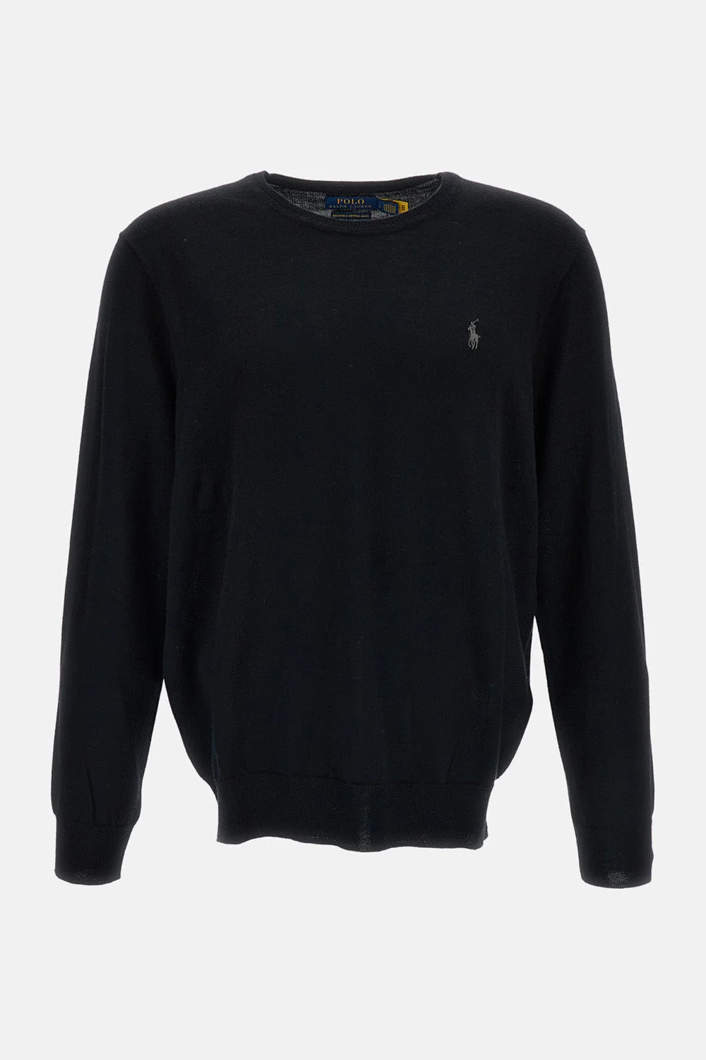 Long-sleeve crew neck sweater - 1