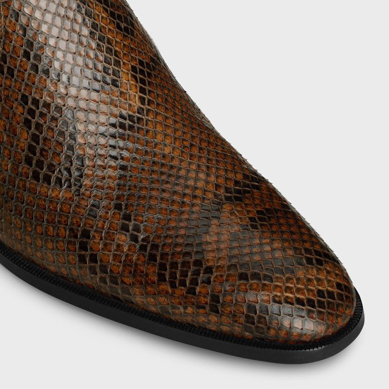 ZIPPED ISAAC BOOT WITH HARNESS in Python 4