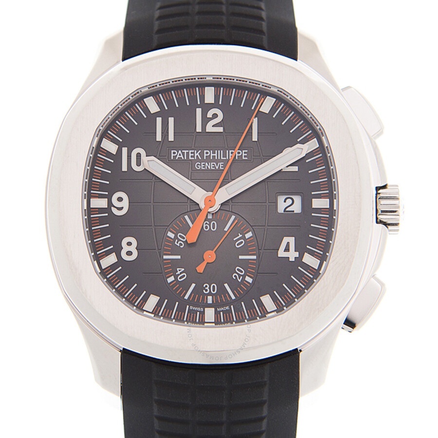 Patek Philippe Aquanaut Black Dial Automatic Men's Chronograph Watch 5968A-001 - 2