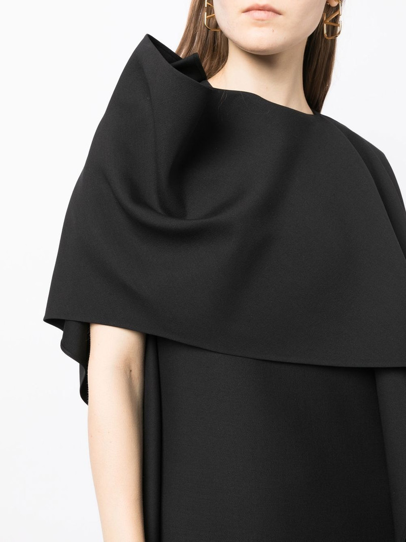draped midi dress 5