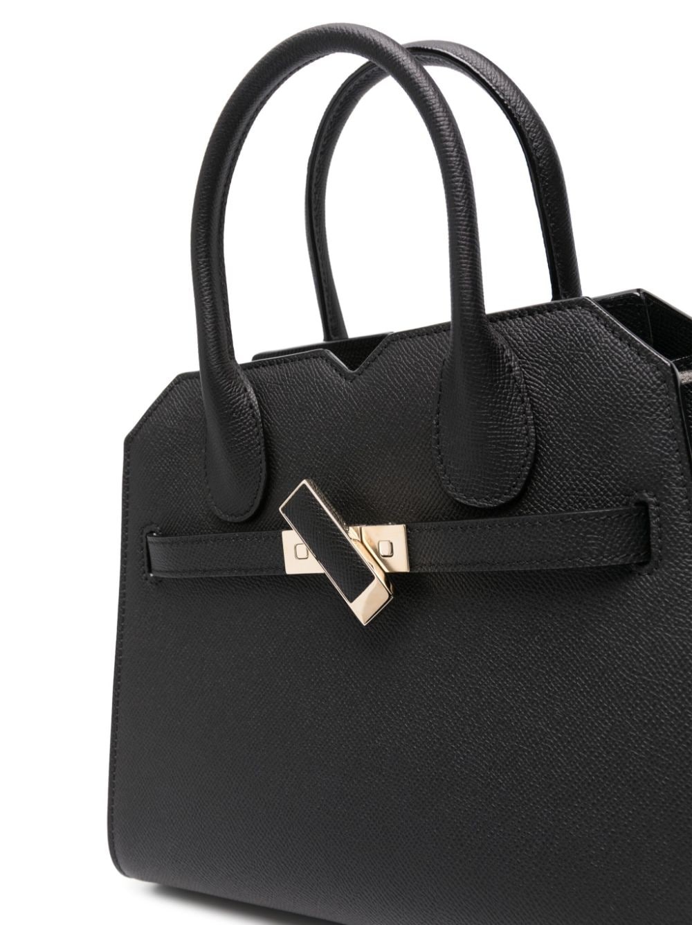 mini Milano leather tote bag - 4