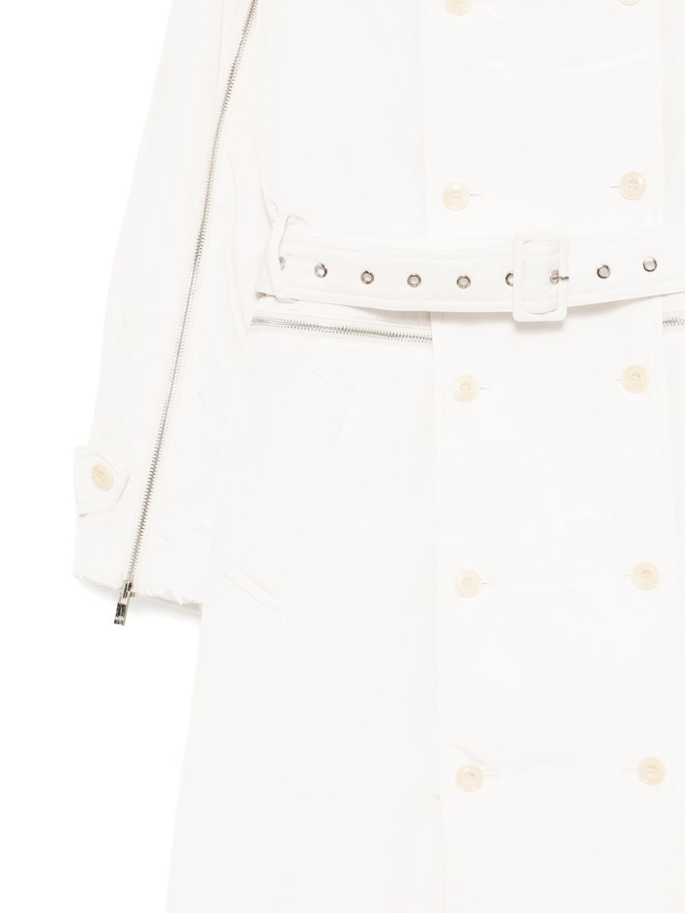 double-breasted trench coat - 3