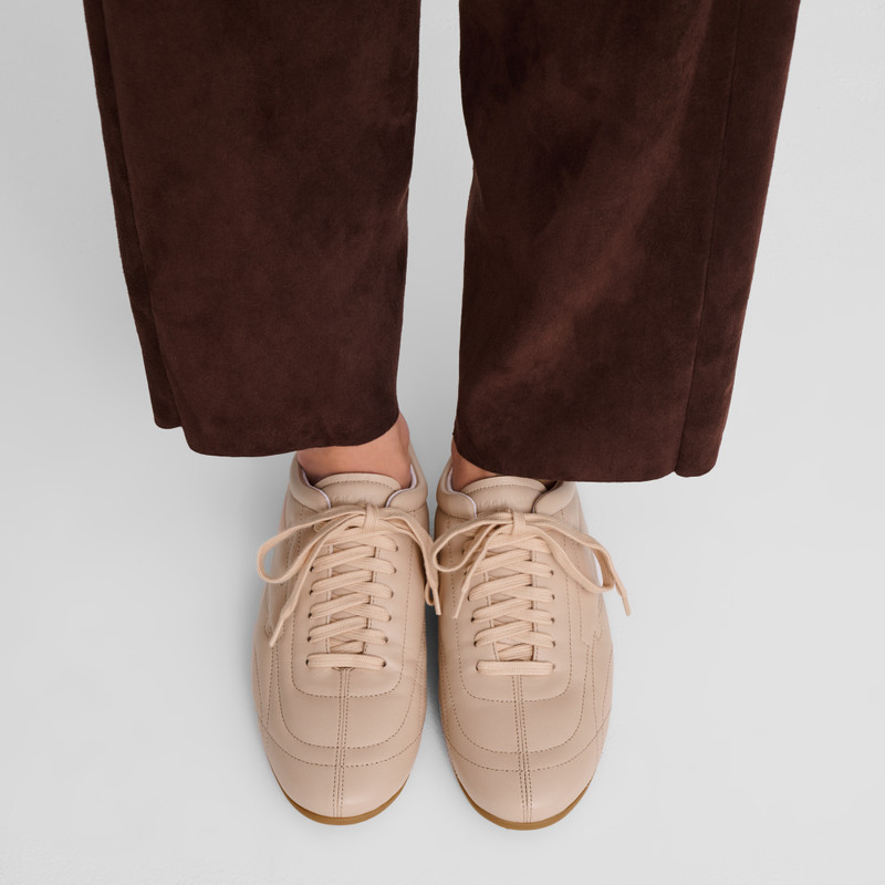 Longchamp On-The-Go Sneakers Cream - Leather outlook