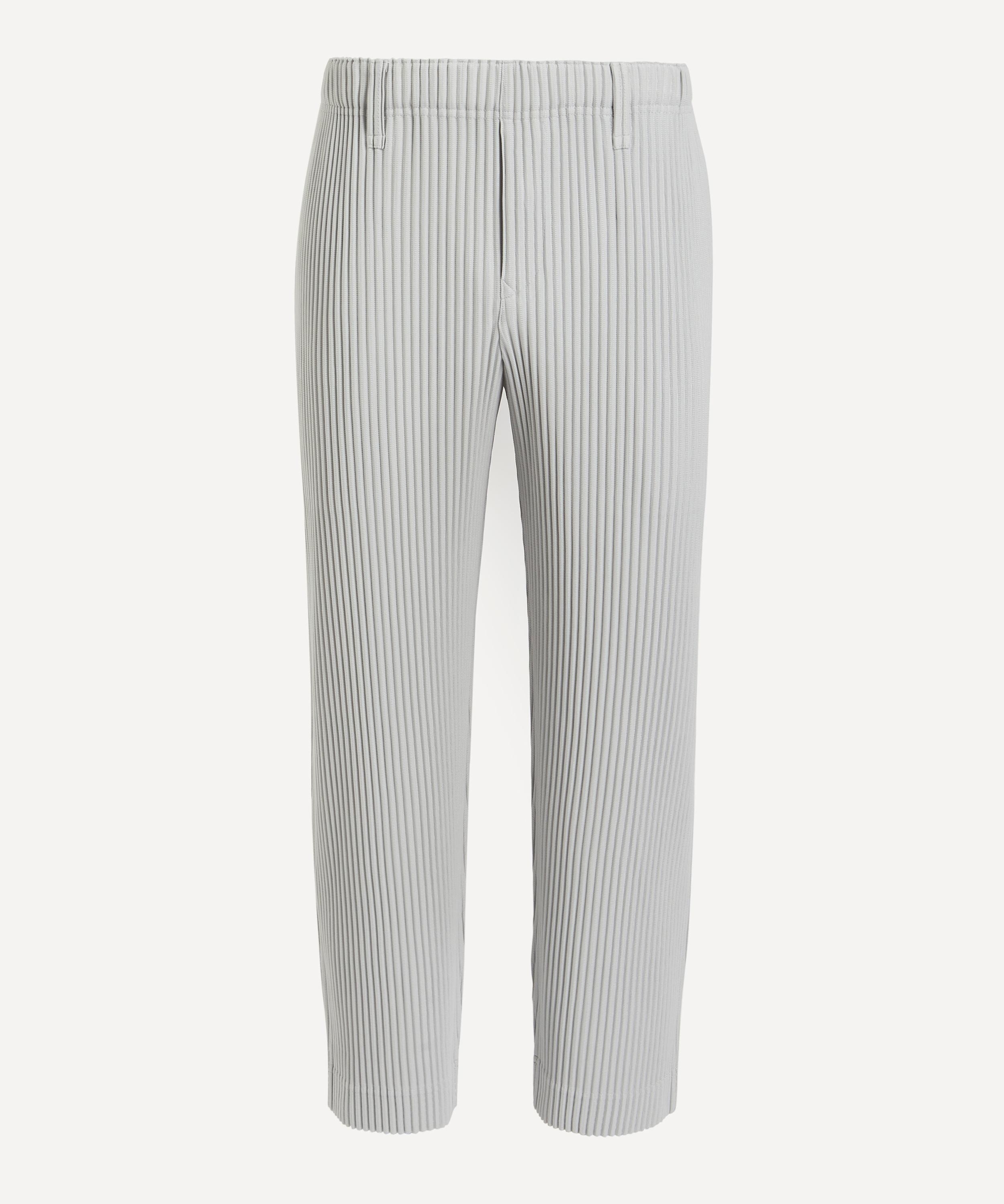 Core Pleated Straight Leg Trousers - 1