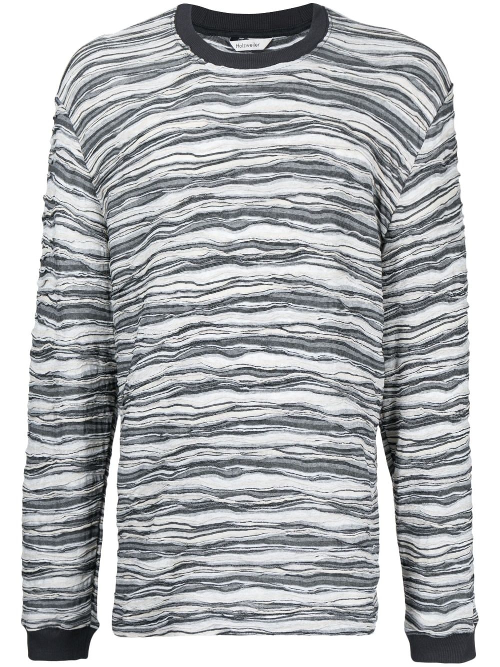 graphic-print long-sleeve T-shirt - 1