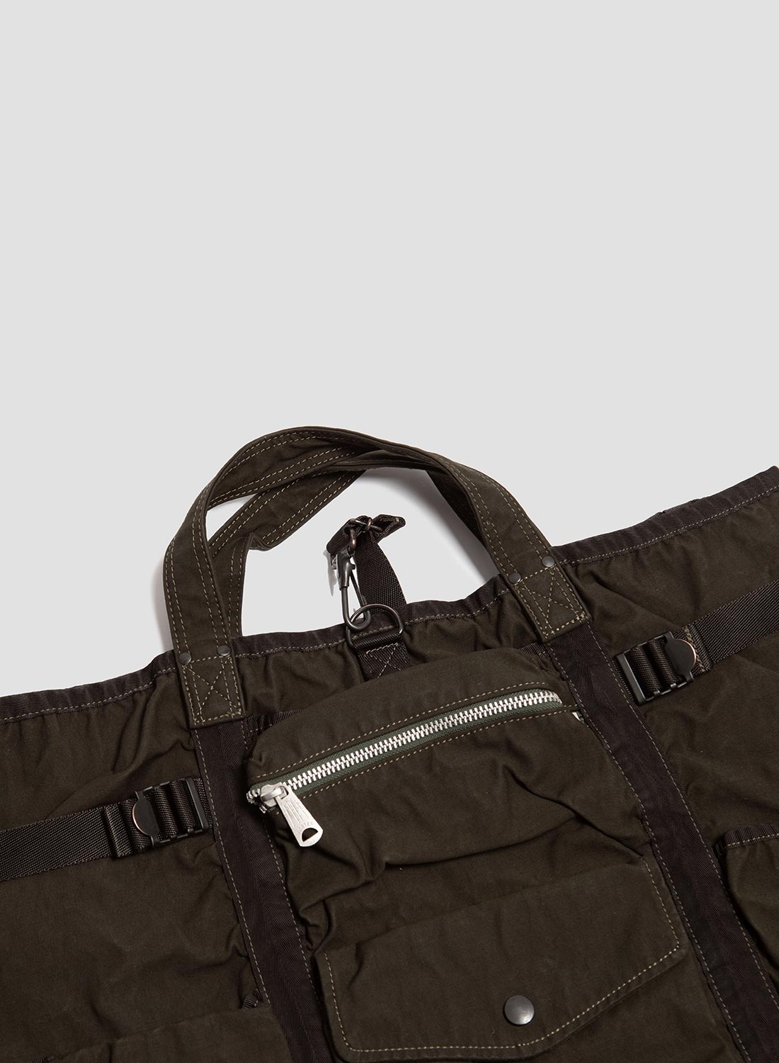Porter-Yoshida & Co Crag 2Way Rucksack in Khaki - 5