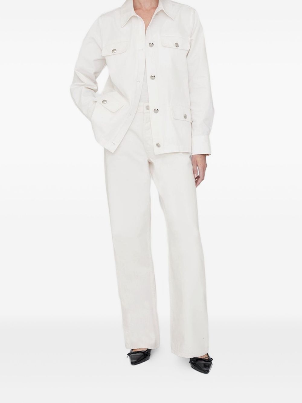 button-up oversized jacket - 2