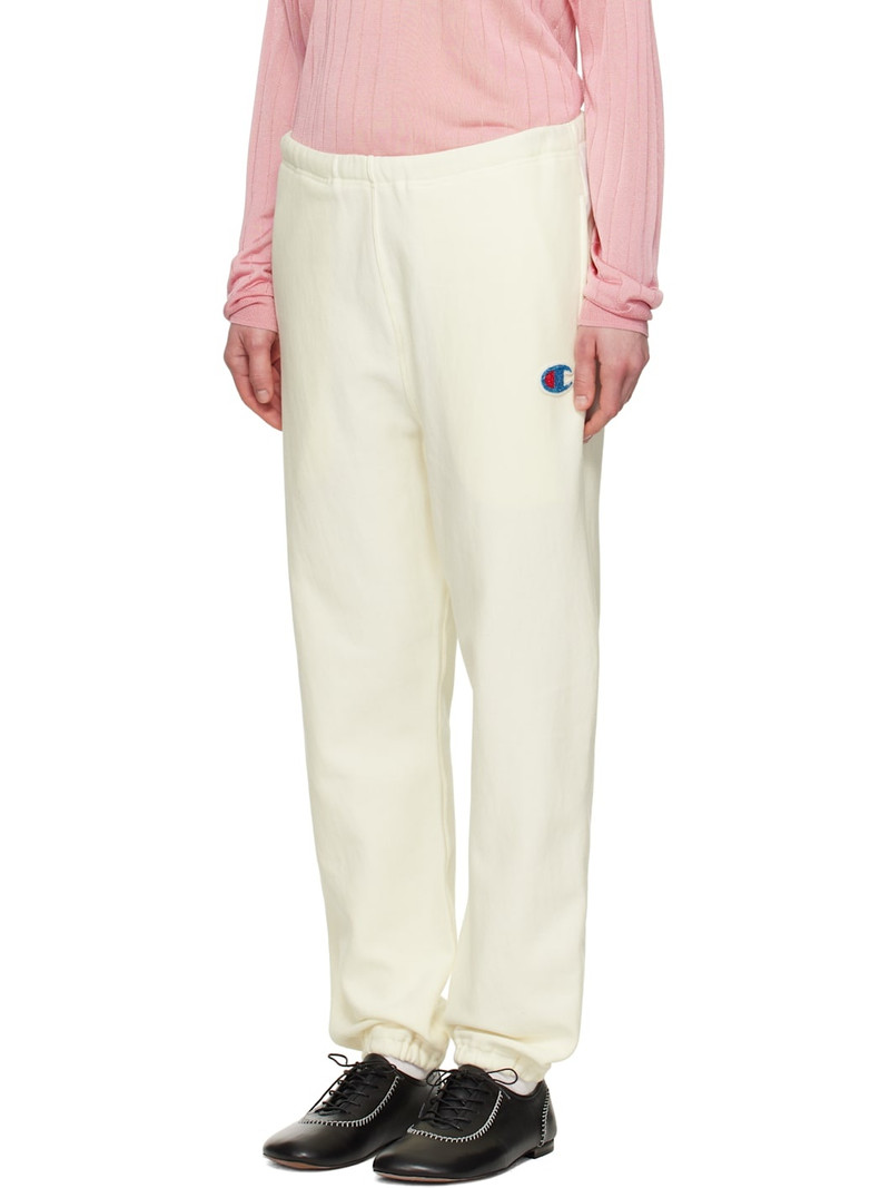 UNDERCOVER Off-White Champion Edition UC1E4511 Sweatpants outlook