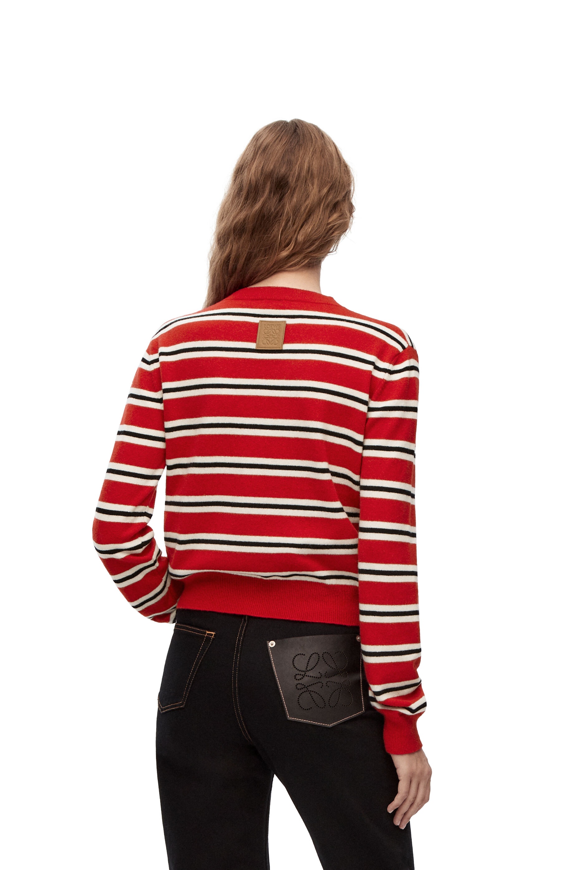 Stripe sweater in wool - 4