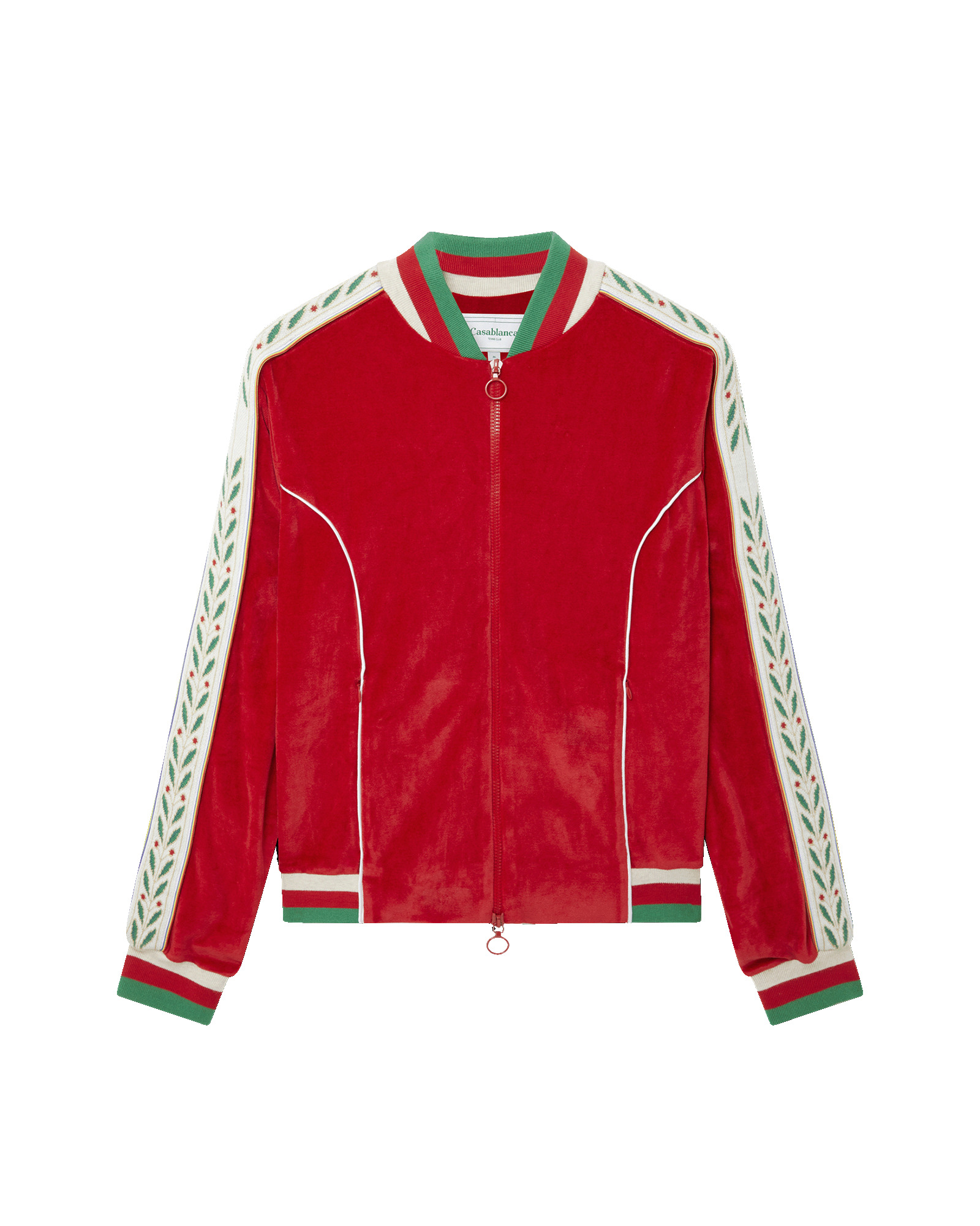 Laurel Velour Track Top - 1