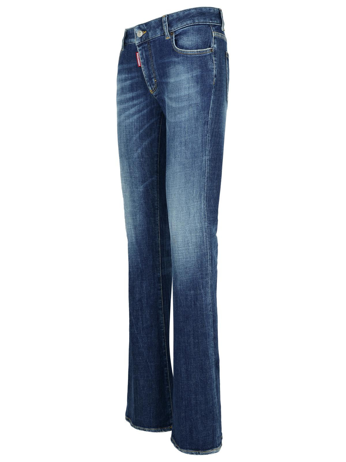 Dsquared2 'Flare' Navy Denim Jeans Women - 2