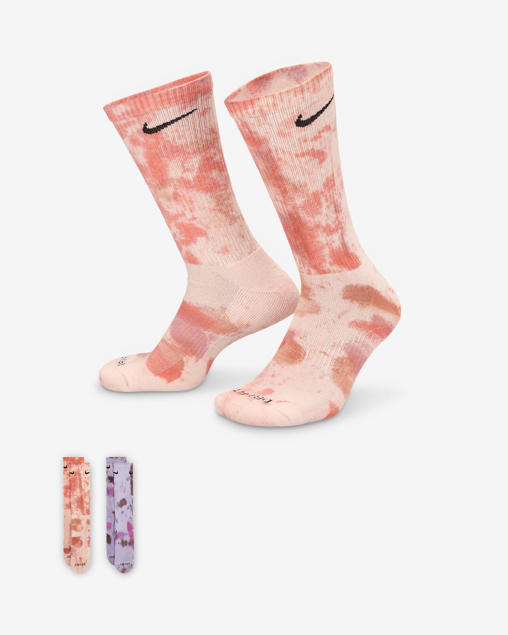 Nike Everyday Plus Cushioned Crew Socks (2 Pairs) - 1