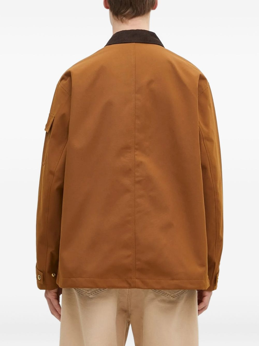 Clapton corduroy-collar shirt jacket - 3
