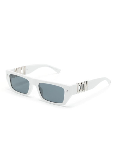 DSQUARED2 Icon rectangle-frame sunglasses outlook