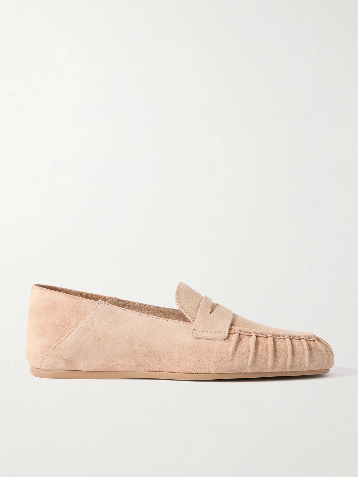 Brooks Collapsible-heel Suede Loafers - 1