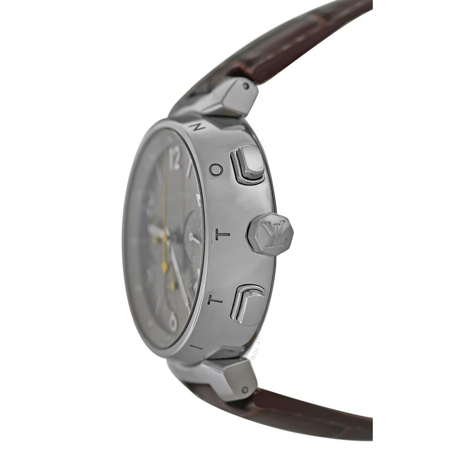 Pre-owned Louis Vuitton Tambour Chronograph Automatic Men's Watch Q1122 - 2