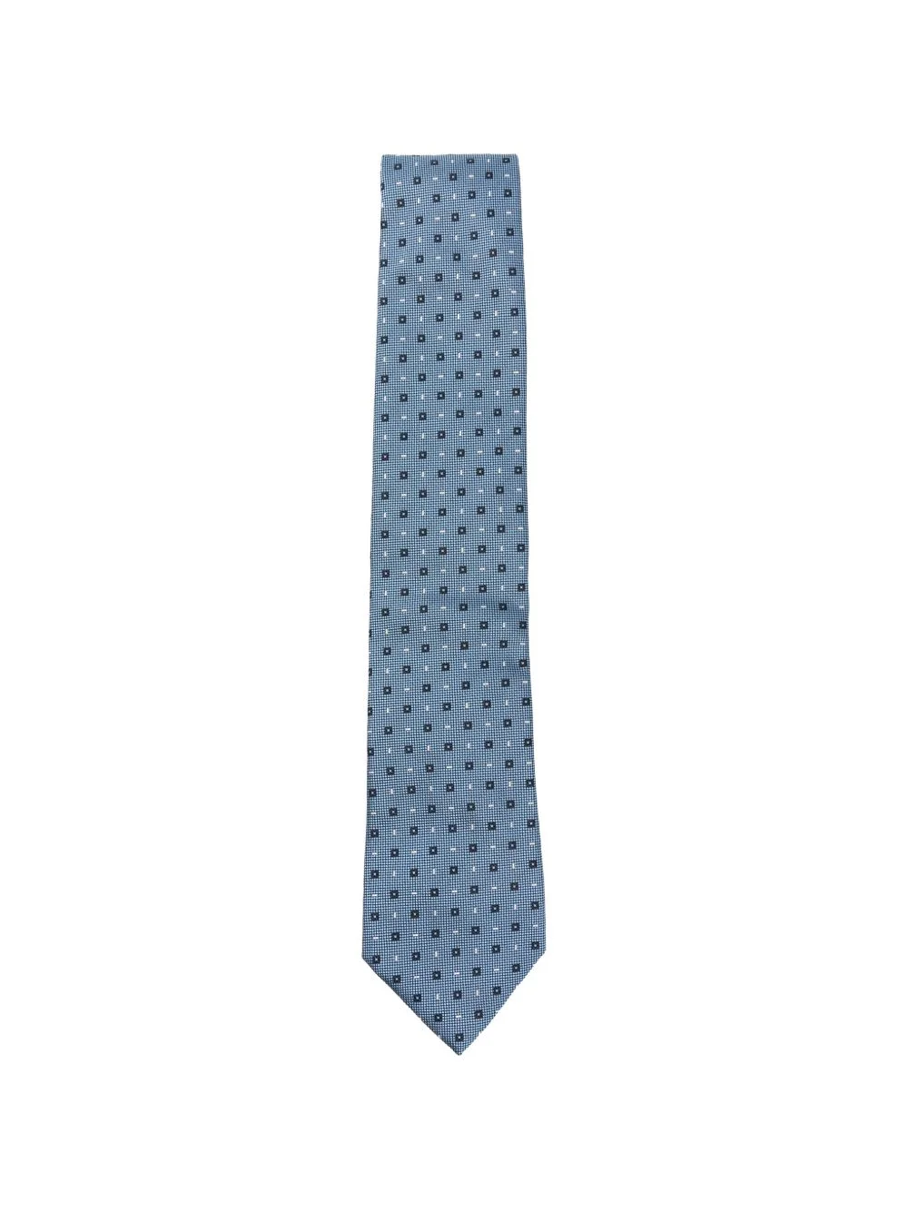 geometric-pattern tie - 1