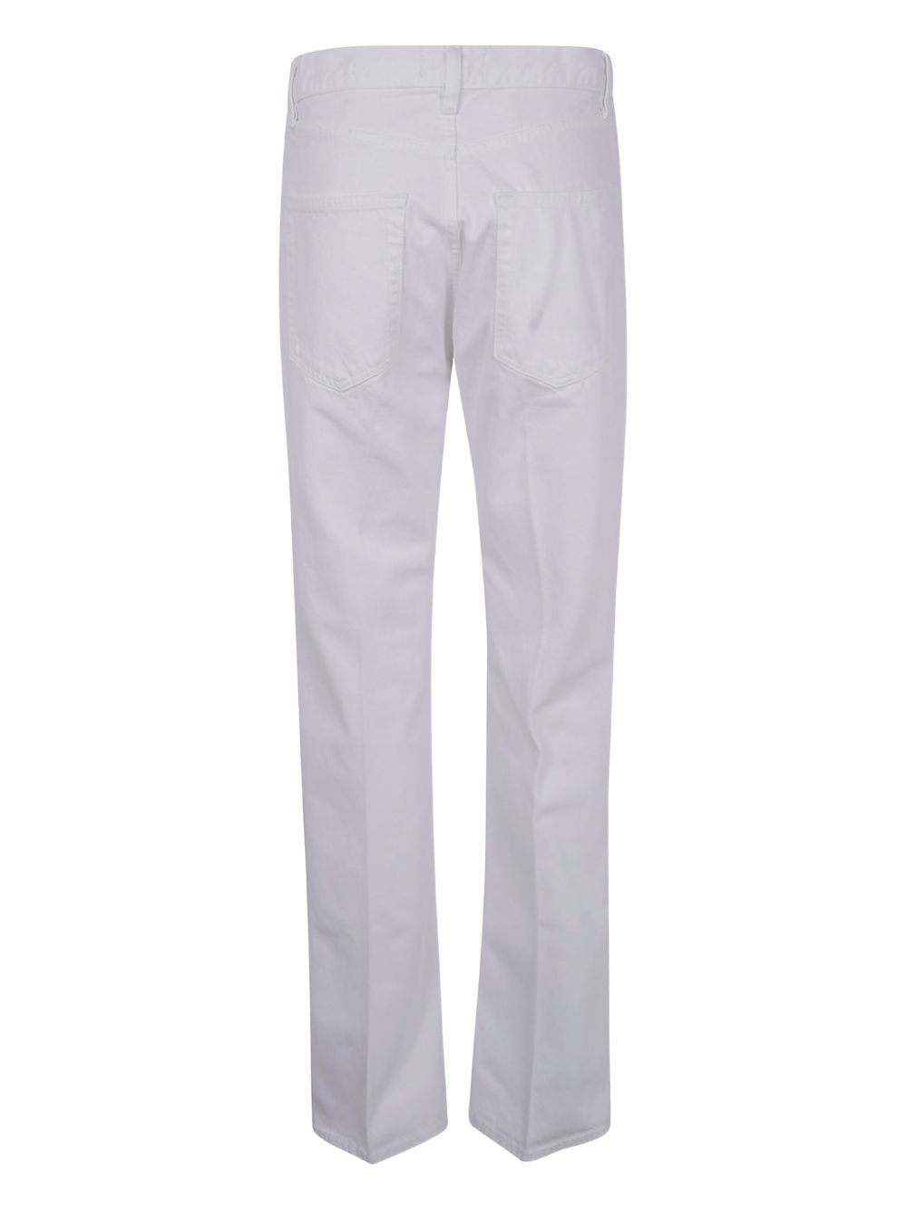 pressed-crease jeans - 2