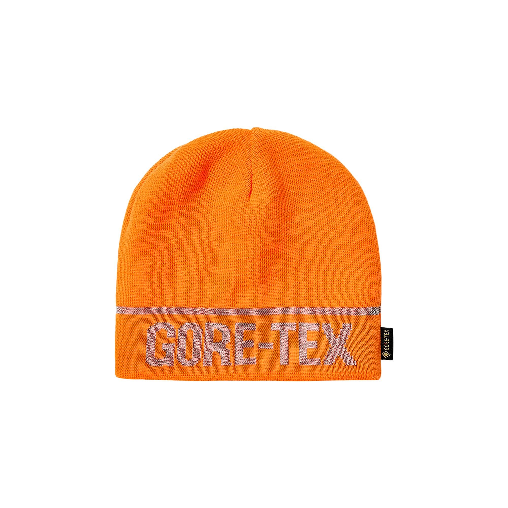 Palace GORE-TEX Nein Cuff Beanie 'Tiger Orange' - 2