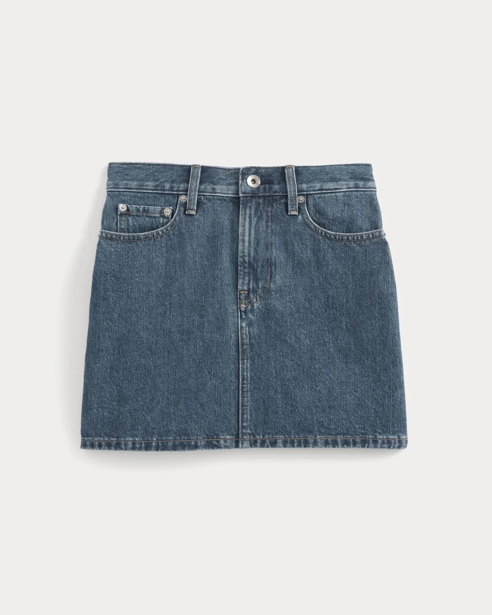 THE DENIM MINI SKIRT - 1