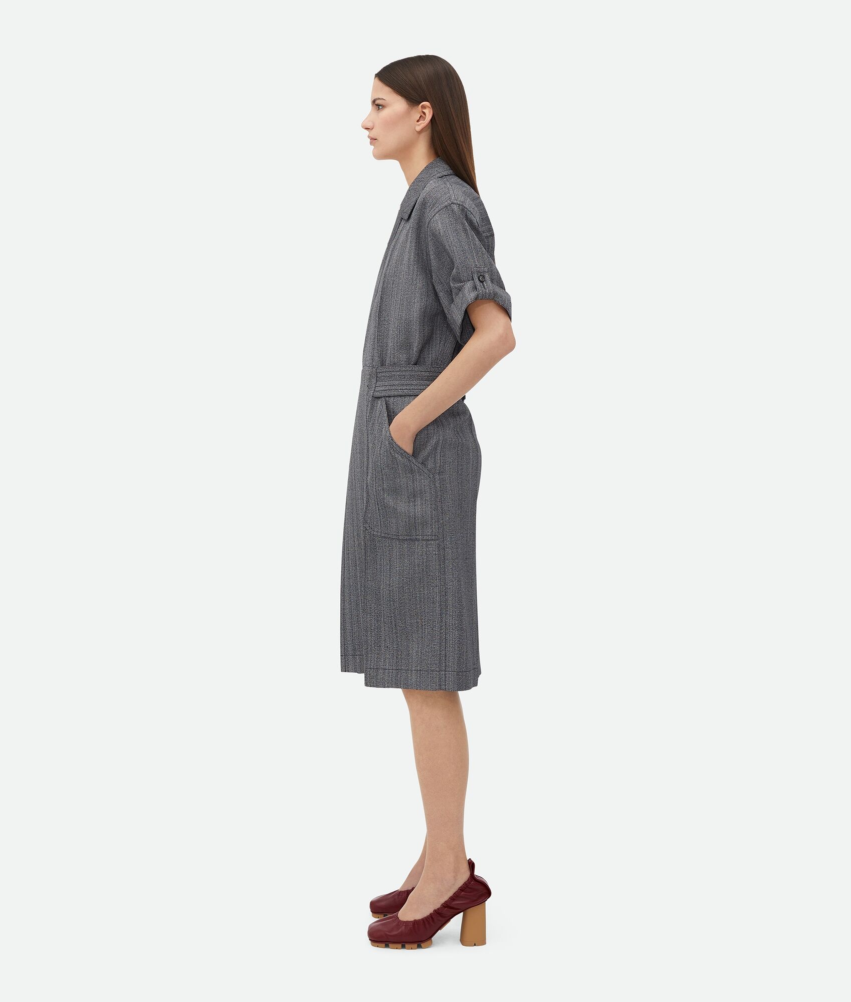 Viscose And Silk Dress - 2