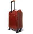 Burnished-Leather Carry-On Suitcase - 10