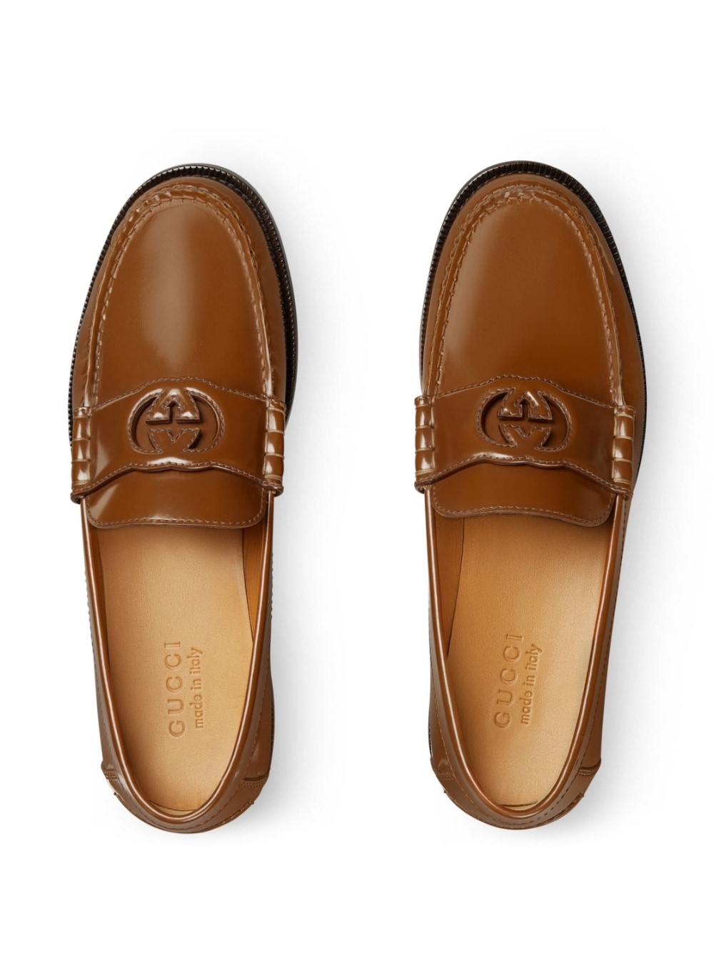 Interlocking G loafers - 4