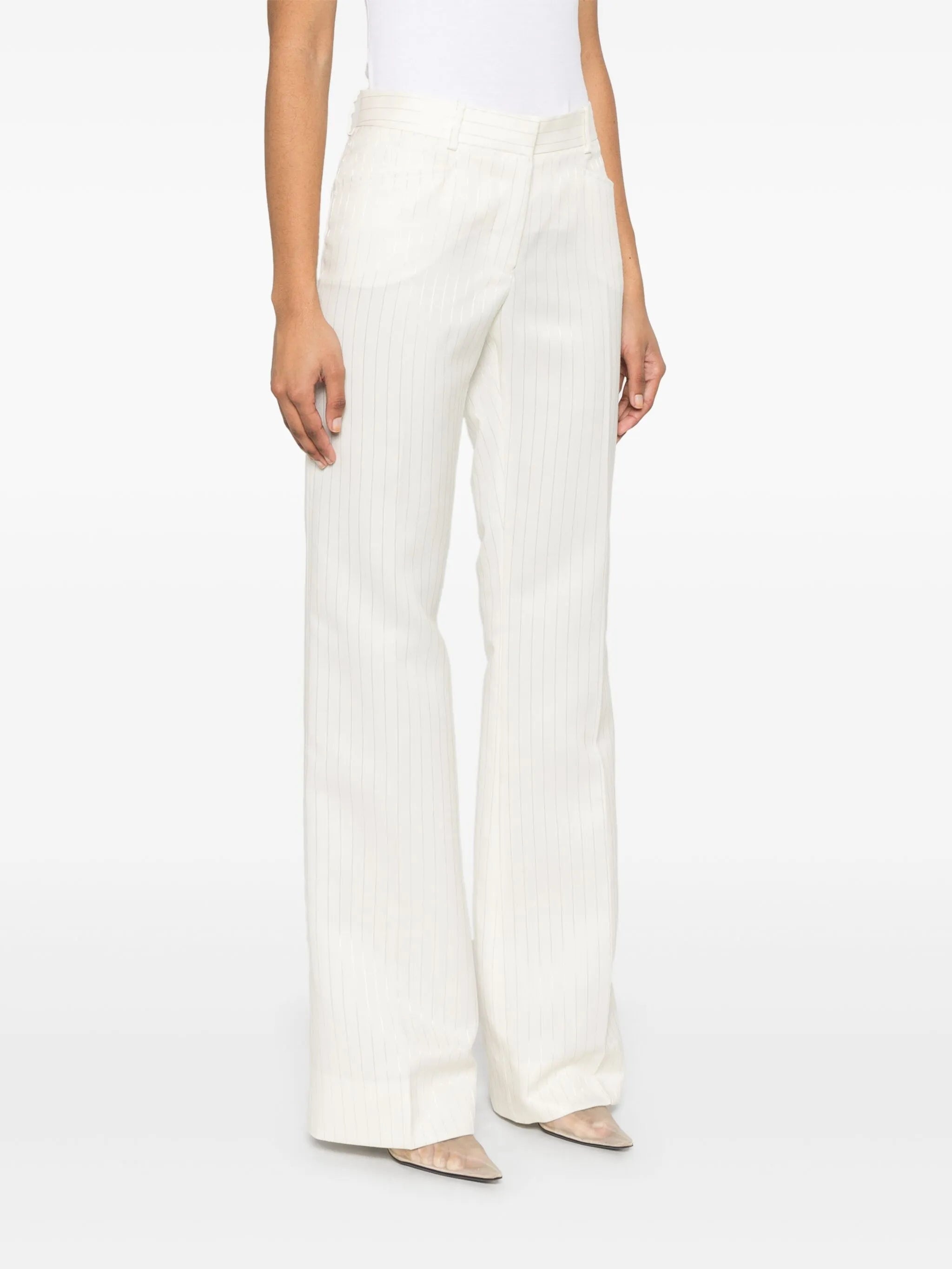 Pinstriped Trousers - 5