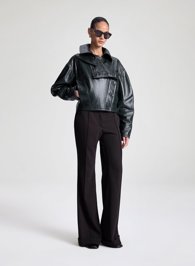 Eli Glossy Leather Jacket 4