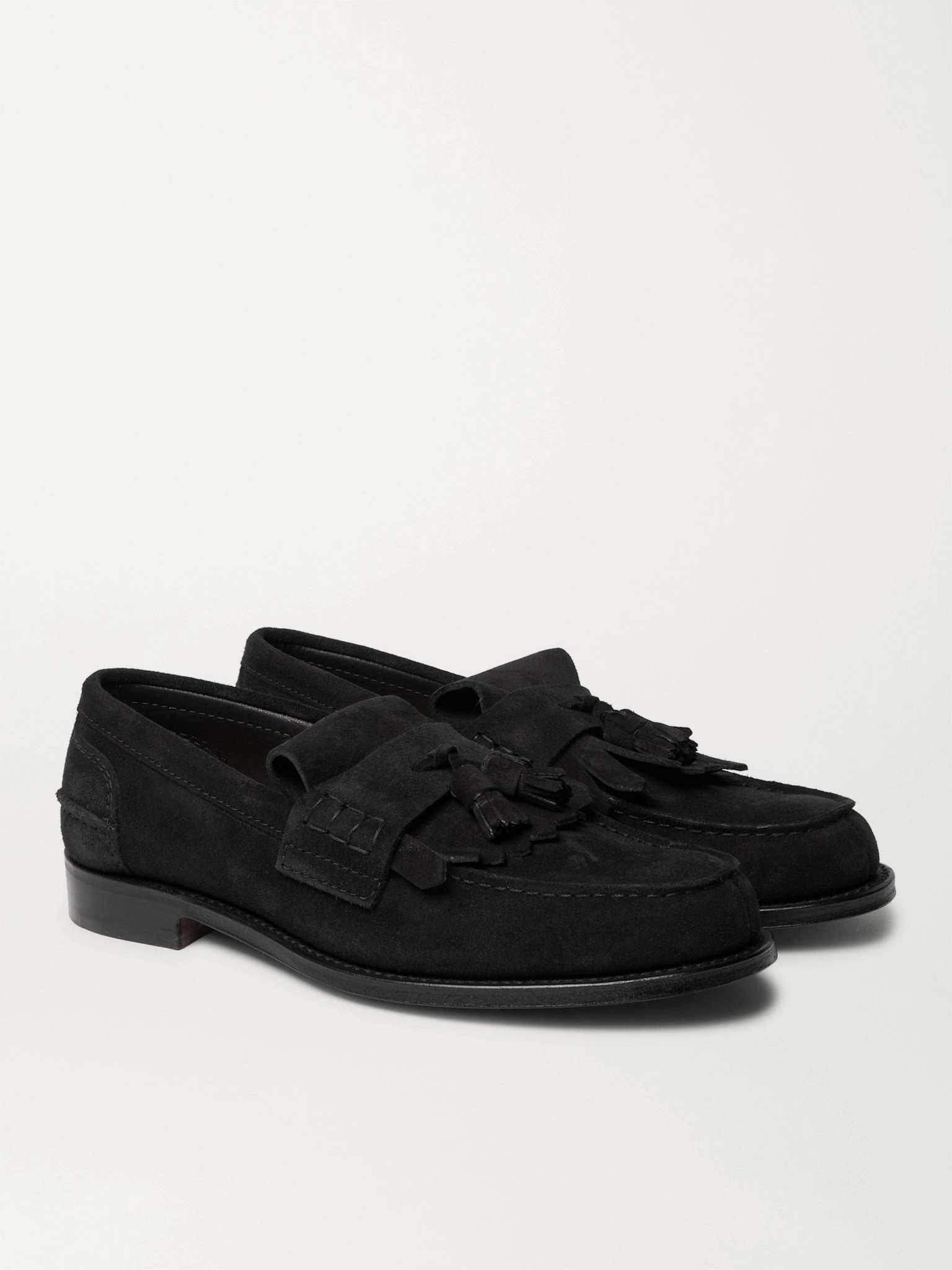 Oreham Suede Tasselled Loafers - 4