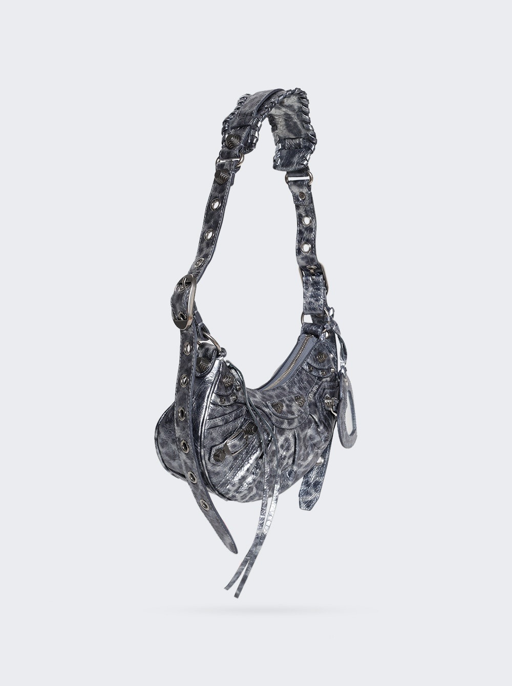 Le Cagole Shoulder Bag Xs Dark Grey - 4