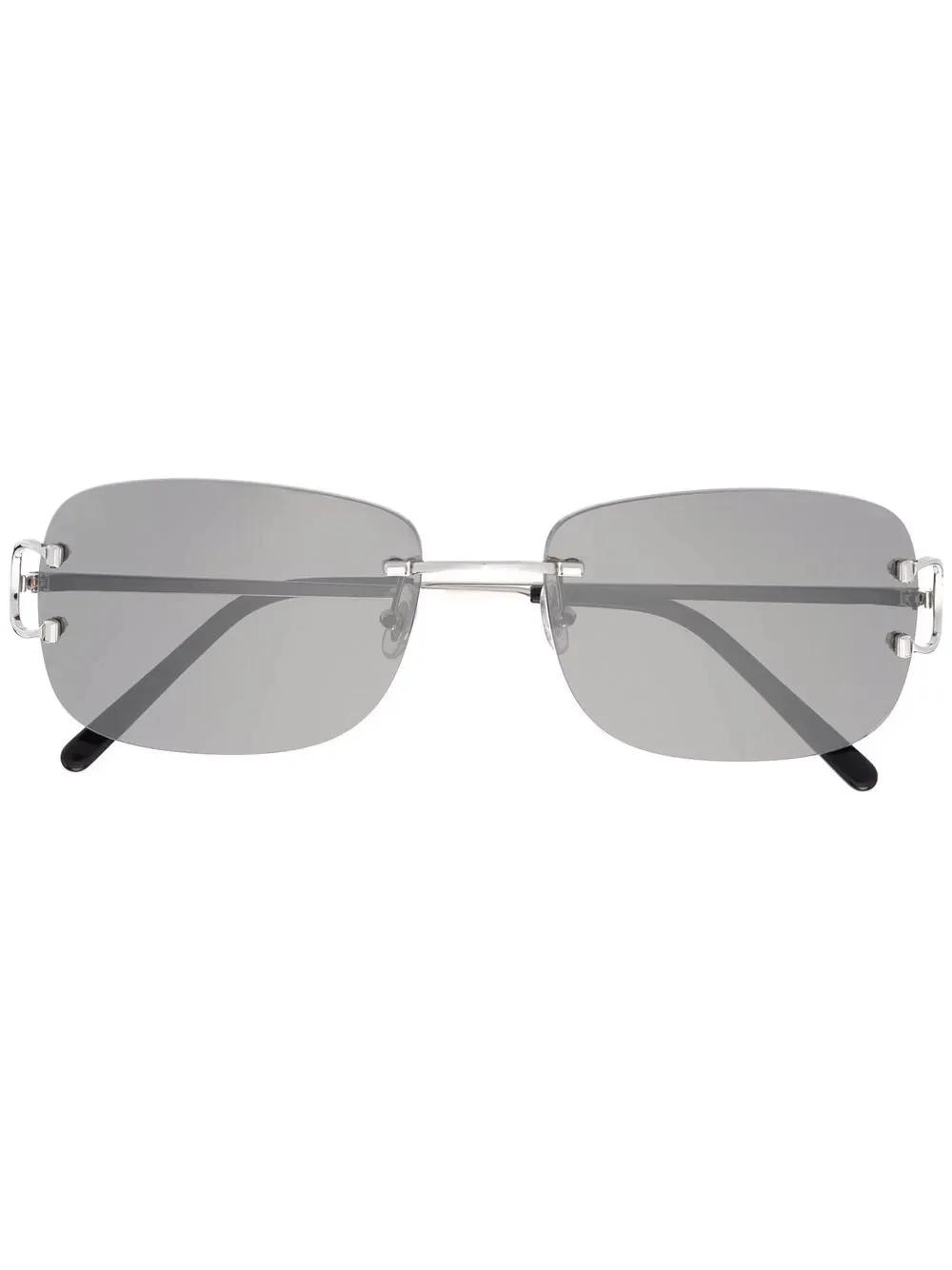 C Décor rectangle-frame sunglasses - 1