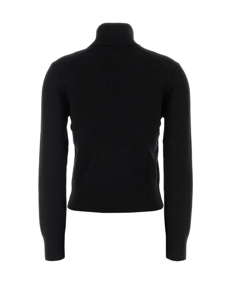 AMI Paris Black Wool Sweater outlook