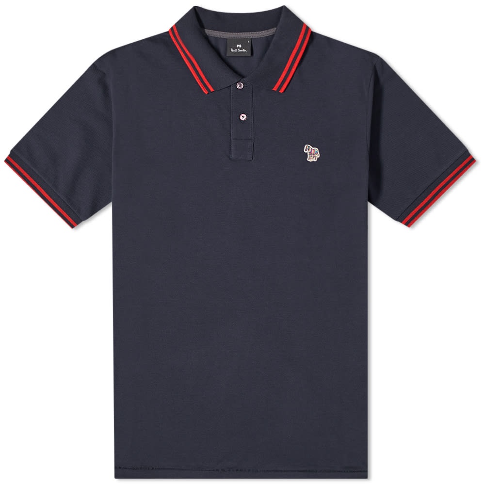 Paul Smith Zebra Tipped Polo - 1