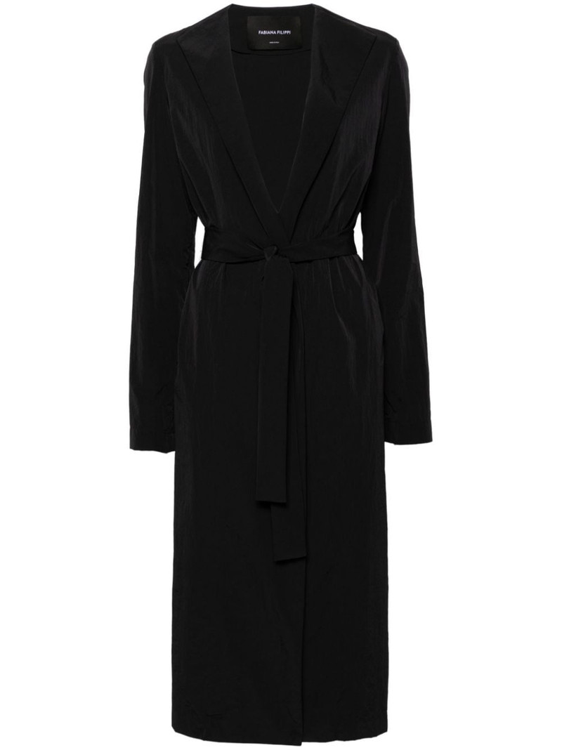 open-front crinkled parka coat 1