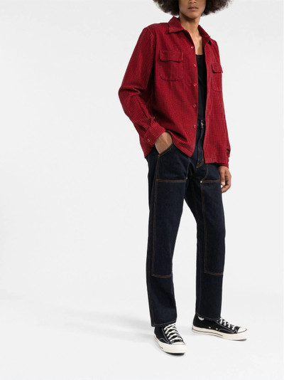 Levi's oversized dogtooth shirt outlook