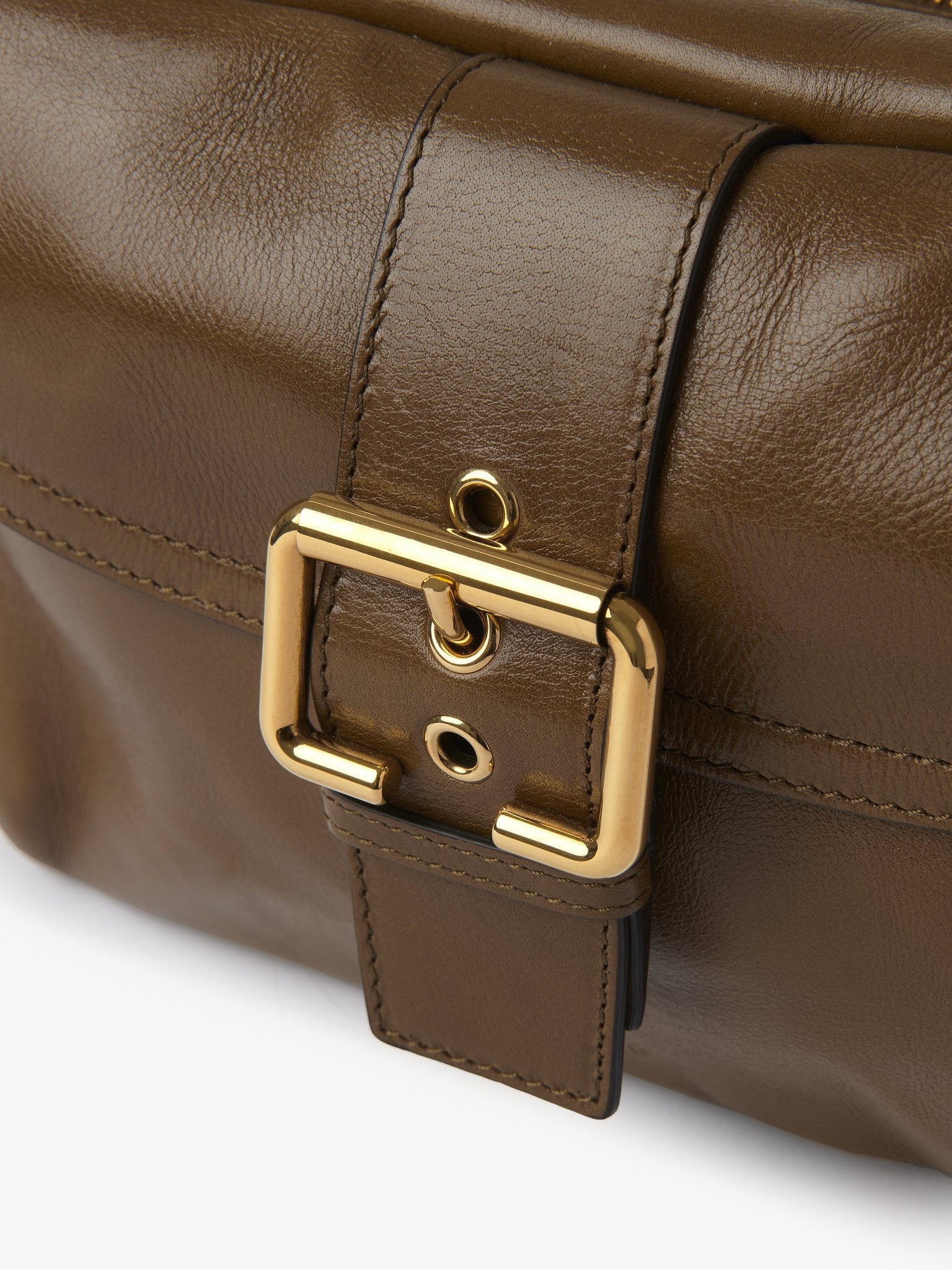 CAMERA BAG IN SHINY LEATHER - 7
