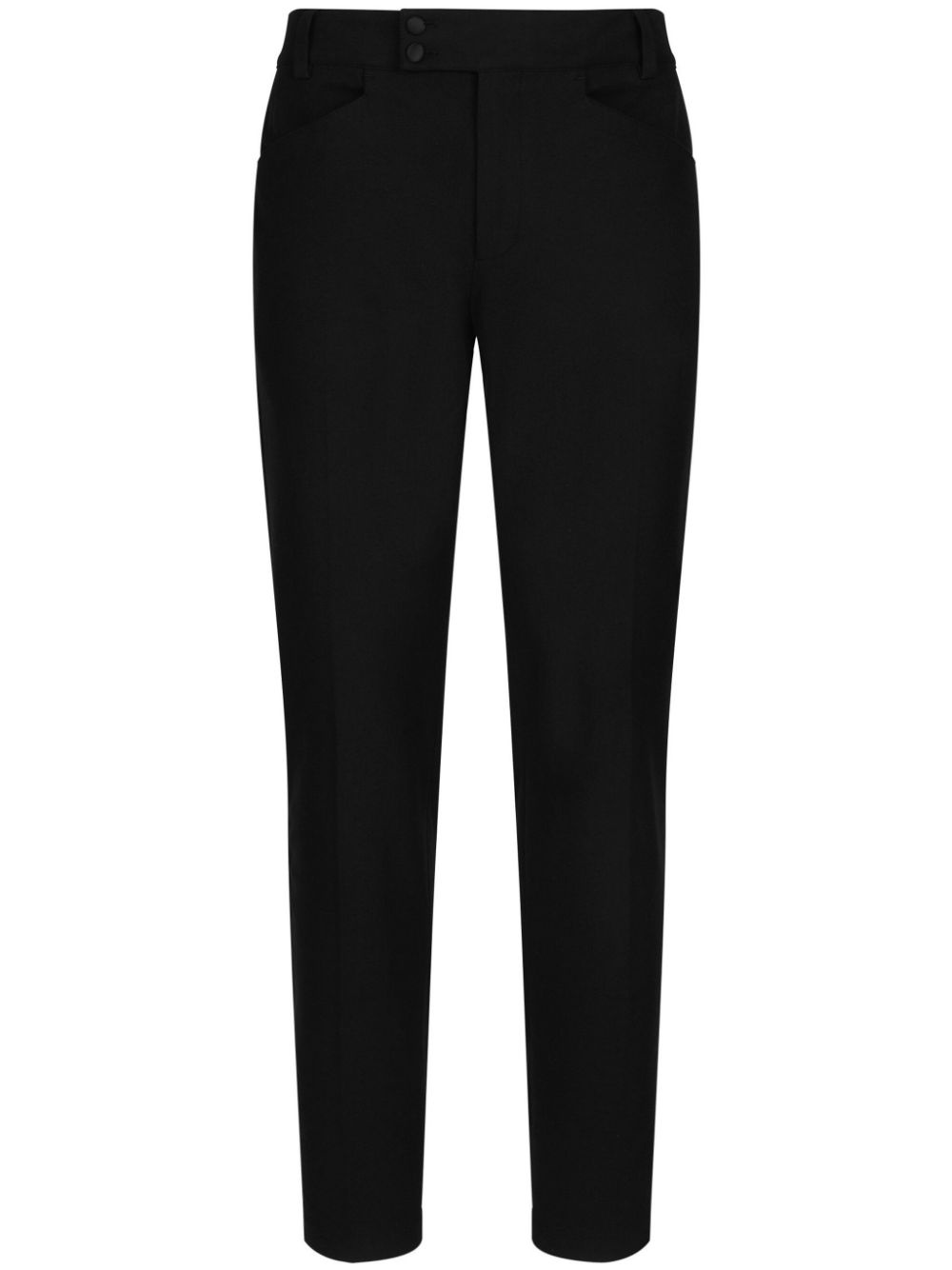 slim-fit tailored trousers - 1