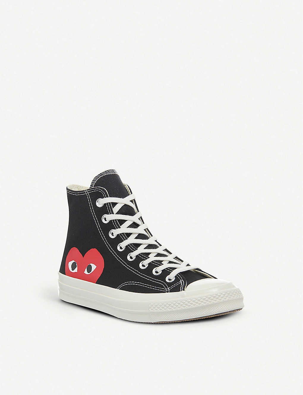 Comme des Garçons PLAY x Converse canvas high-top trainers - 3