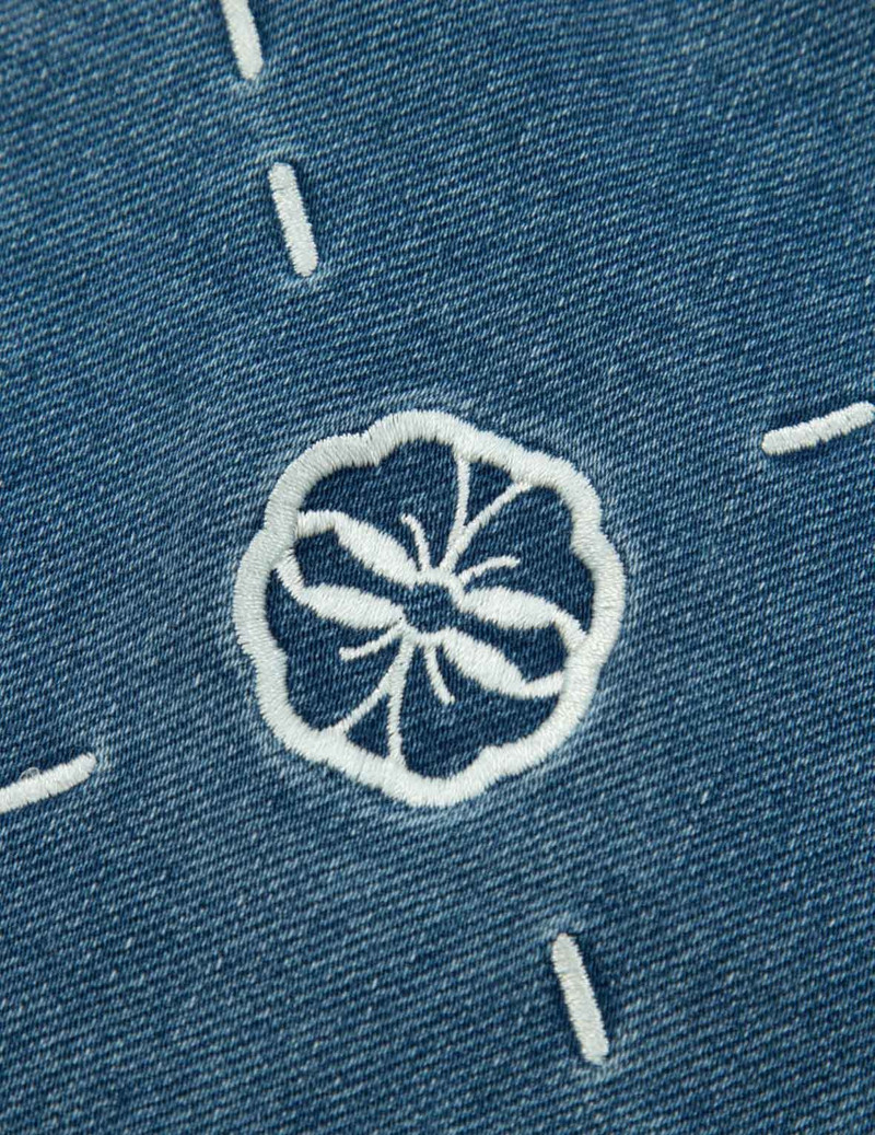 MONOGRAM EMBROIDERY REGULAR FIT DENIM JOGGER PANTS 11