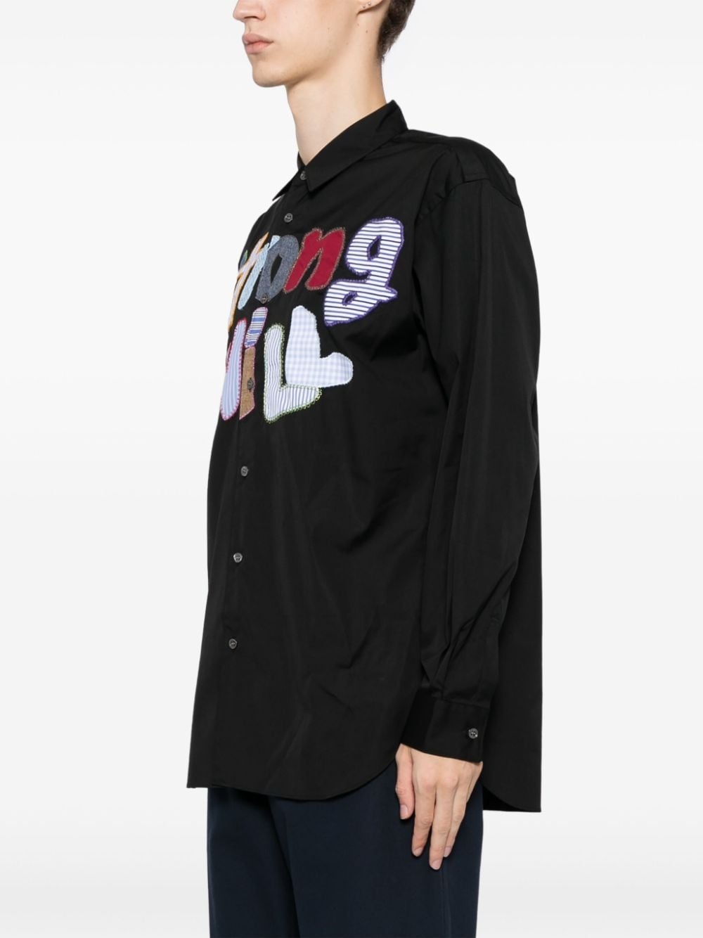 Strong Will embroidered shirt - 3