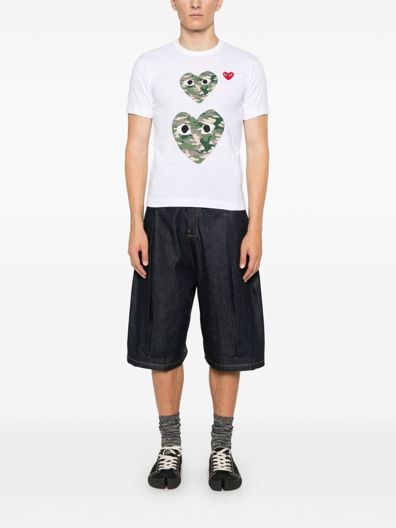 Comme des Garçons PLAY heart-print cotton T-shirt outlook