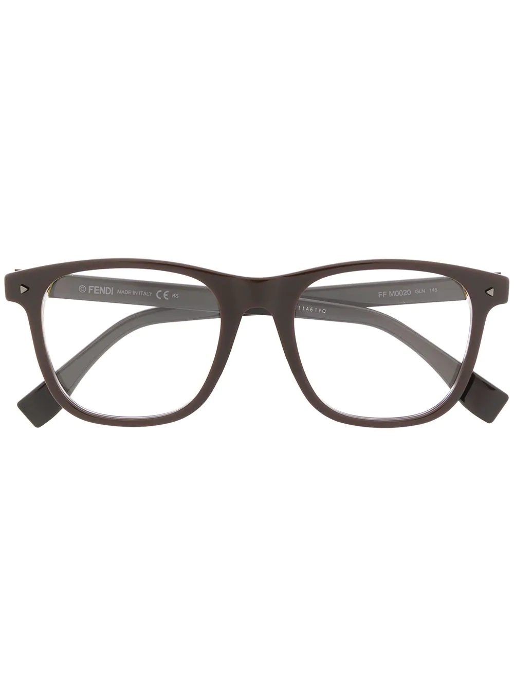 square frame glasses - 1